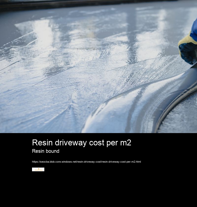 Resin driveway cost per m2